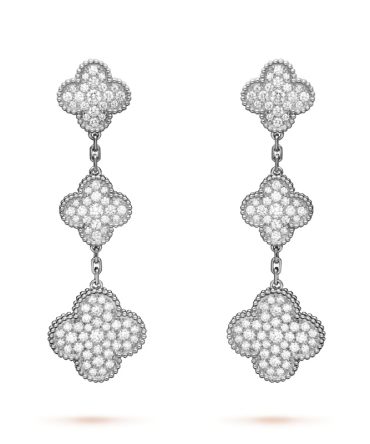 Magic Alhambra earrings, 3 motifs